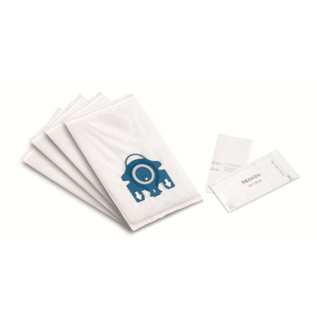  Miele HyClean GN 3D Efficiency XL Dustbags for Bagged Miele  Vacuum Cleaners, Blue,Pack of 8, 10455000: Home & Kitchen